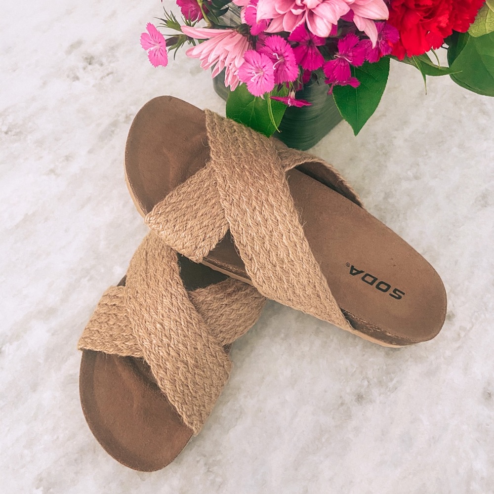 Woven Hemp Sandals